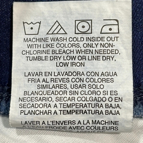 NWOT Lee Riders Pull On Waist Smoother Straight Leg Denim Jeans 8P - Picture 13 of 15